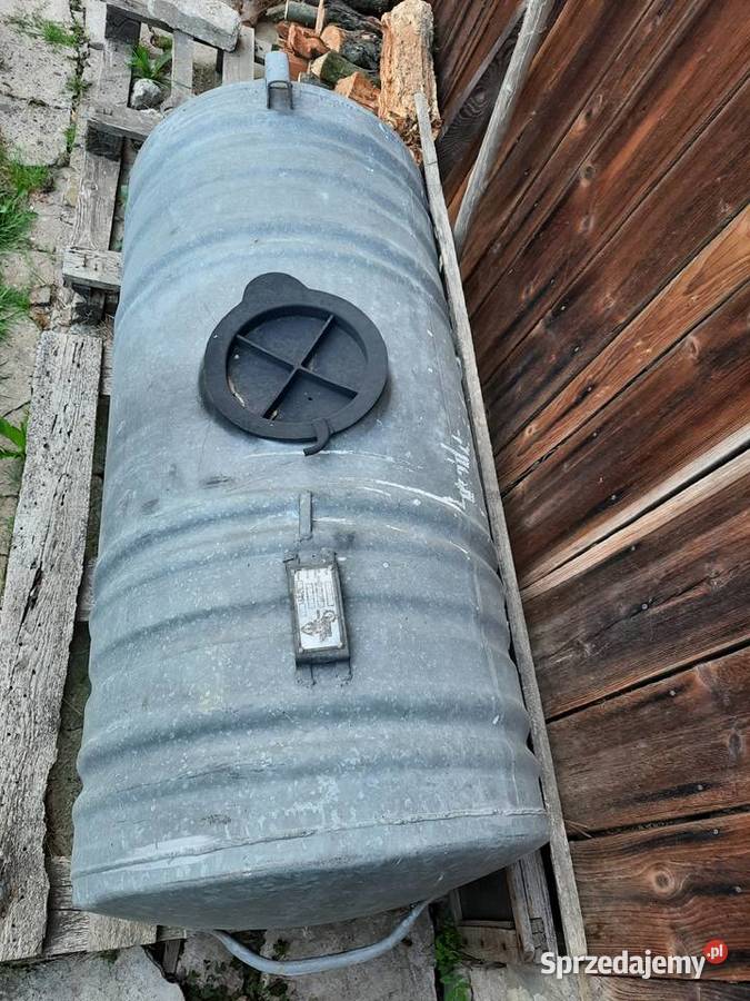 Beczka ocynkowana 400 litrów Czaple Małe