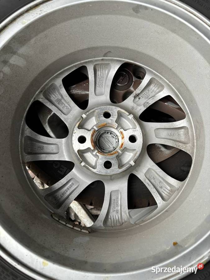 Koła Opel 185 55 15 continental Kłobuck