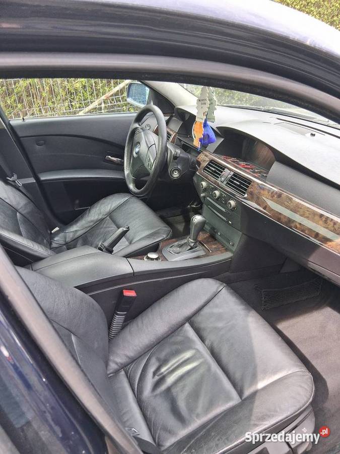 Bmw e60 25d klimatyzacja długie opłaty fioletowy sprzedam