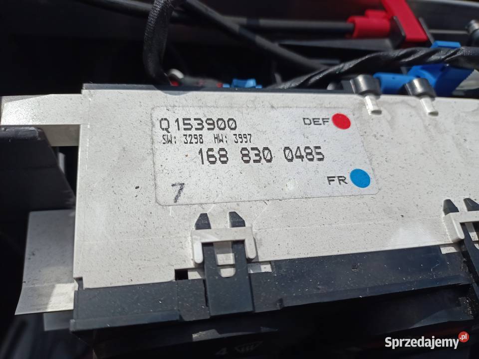 panel klimatyzacji Mercedes A klasa W168 Szczecin