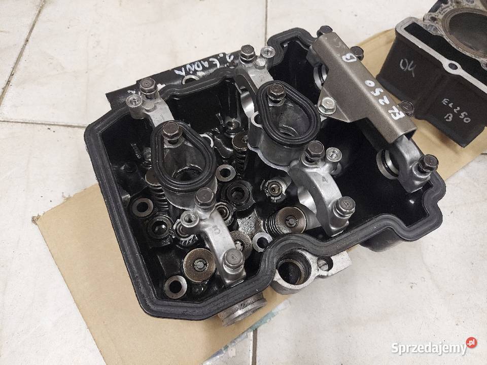 Kawasaki el 250 eliminator głowica wałek wałki Jelenia Góra