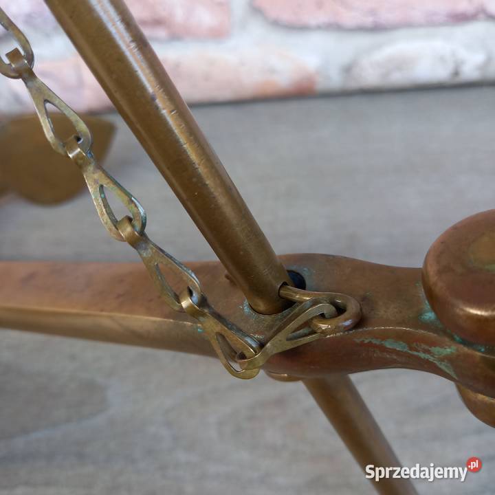 Marynistyka żeglarstwo duża mosiężna kotwica