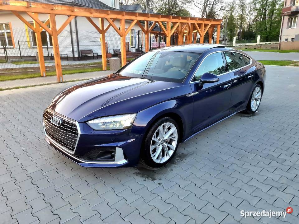 Audi A5 2020r 20Tfsi 252 4x4 Quattro Virtual czujnik martwego pola Ryglice sprzedam