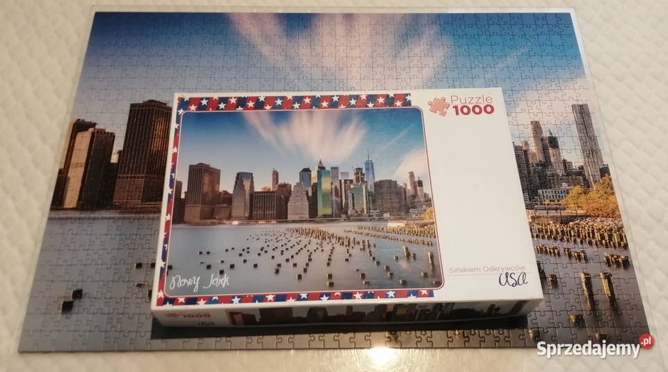Szlakiem odkrywców USA Nowy Jork 91502 Trefl Trefl sprzedam