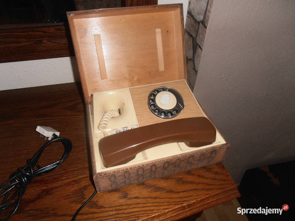Stary telefon stacjonarny Kielce