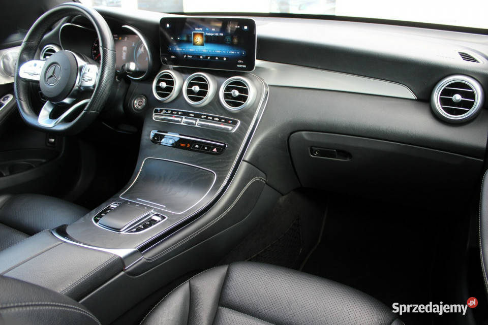 Mercedes GLC 300 AMG Panorama 258 Kamera360 LED centralny zamek Sokołów sprzedam