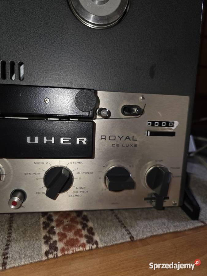 Magnetofon szpulowy Ucher rojal de lux mazowieckie Wyszków
