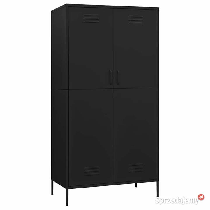 vidaXL Szafa czarna 90x50x180 stalowaSKU336250 Warszawa