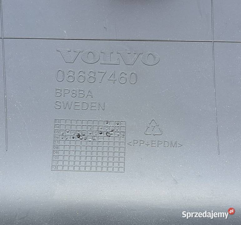 SPOILER DYFUZOR DOKŁADKA ZDERZAKA TYŁ VOLVO S60 Mielęcin