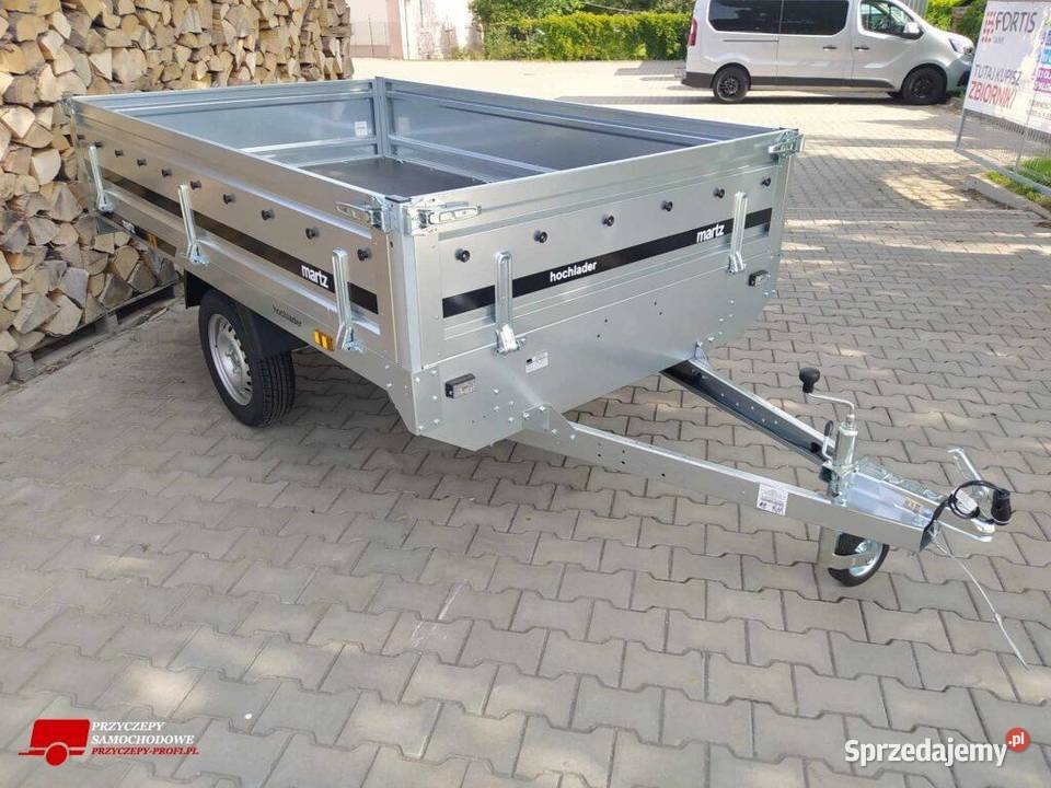 Lekka przyczepa wym 254x151x40 platforma Lublin