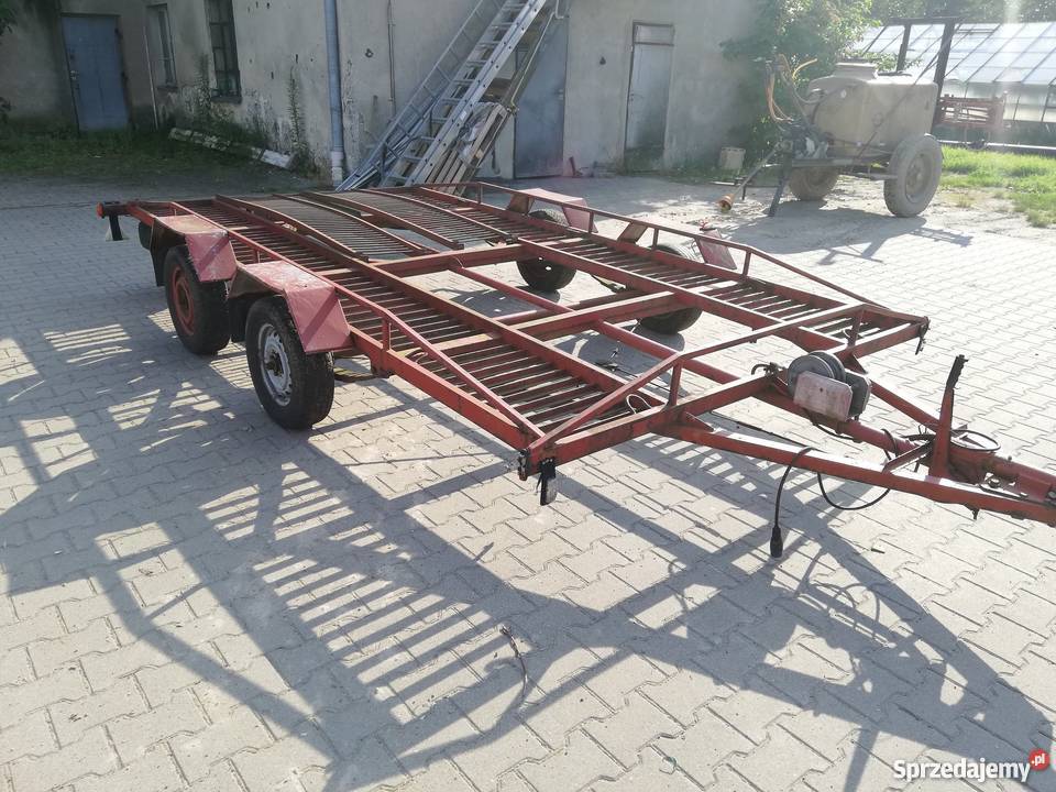 Laweta dwuosiowa SAM czarne tablice DMC 1500 2 Seroki sprzedam