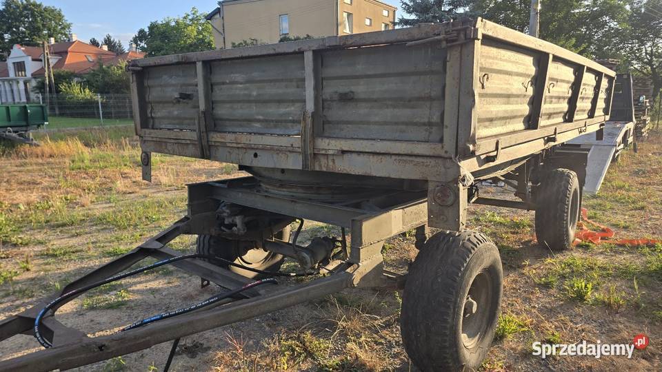 Przyczepa wywrotka d47 zarejestrowana sprzedam
