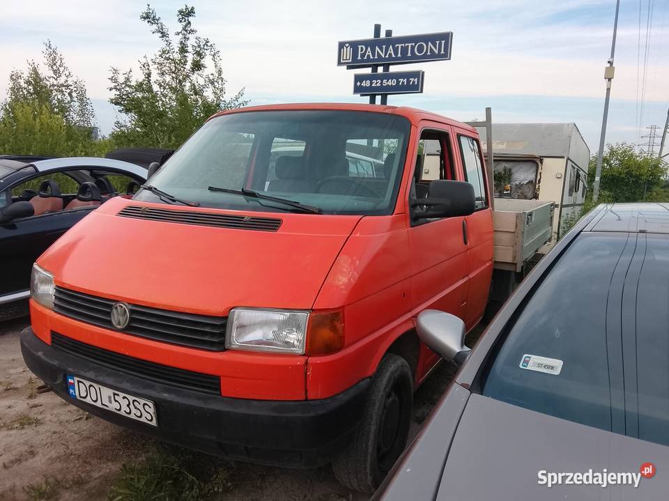VW T4 Doka 19Turbo Diesel 6 Osobowy 325780km śląskie Gliwice