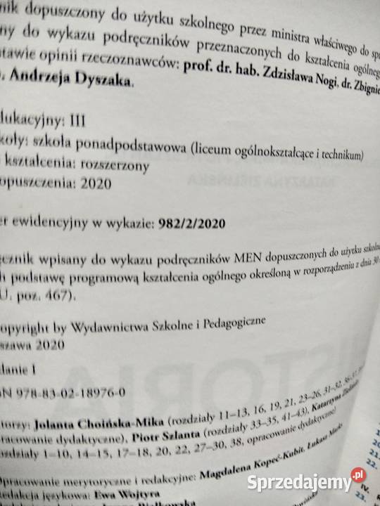 Historia 2 WSiP rozszerzenie nowe podręczniki Warszawa