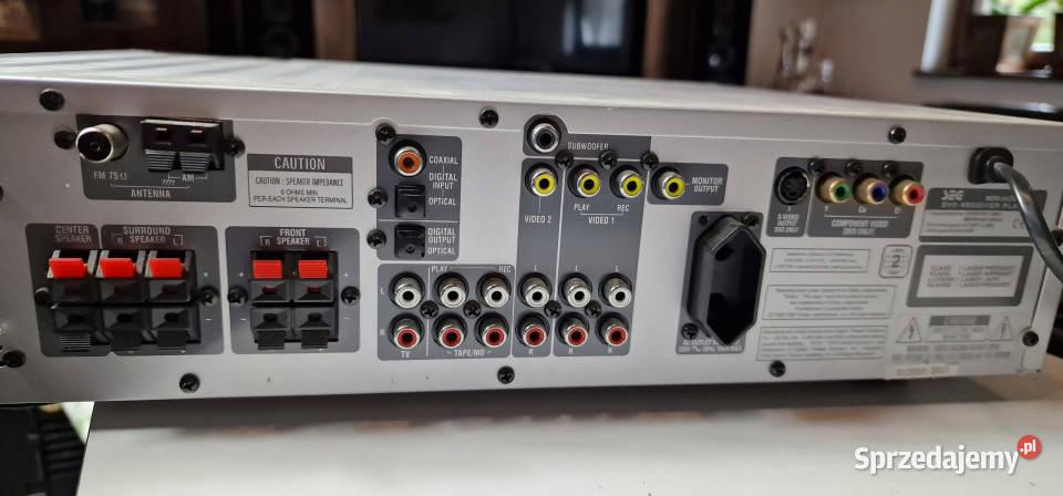 Wzmacniacz dvd tuner amplituner amplifier seg Międzychód