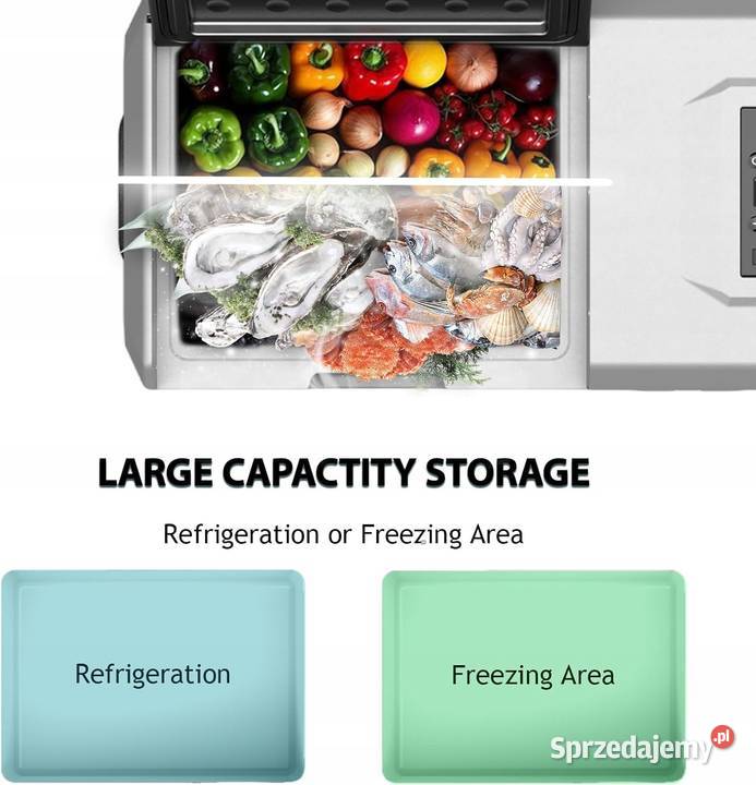 Lodówka Alpicool ECX50 samochodowa chłodziarka Myszyniec