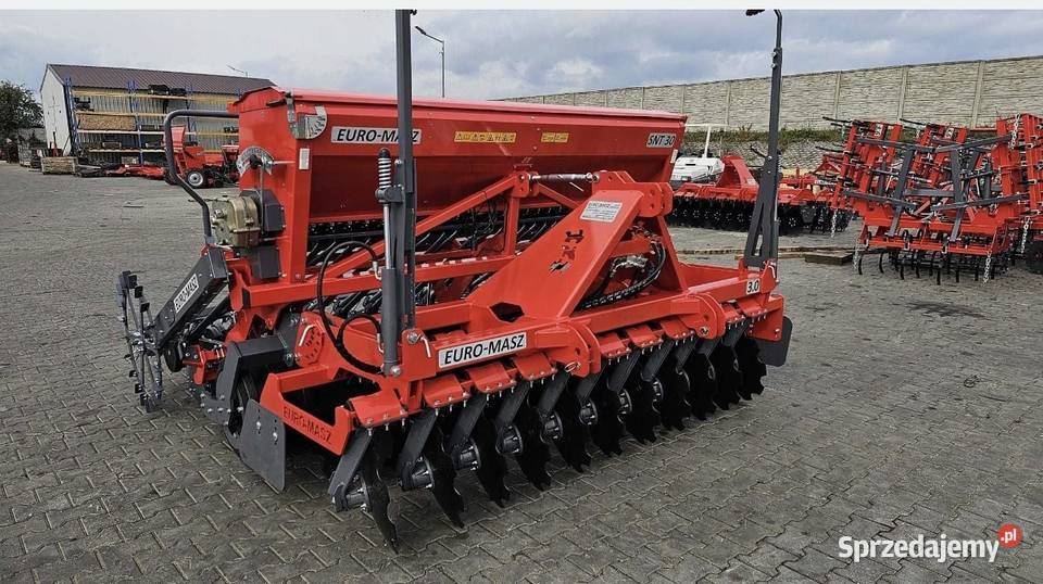 Zestaw Uprawowosiewny Nabudowany EuroMasz 3m nieuszkodzony Lubartów