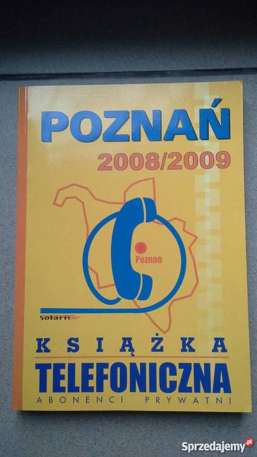Książka telefoniczna Poznań