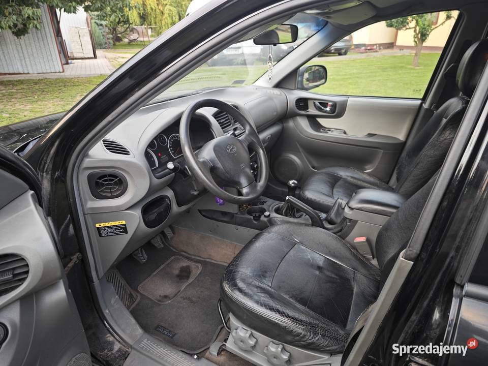 Hyundai Santa Fe 20 LPG 2004 skórzana tapicerka mazowieckie Płock