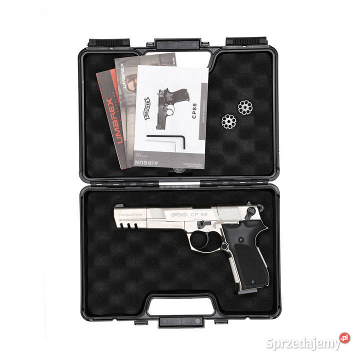 Pistolet wiatrówka Walther CP88 Competition Warszawa sprzedam