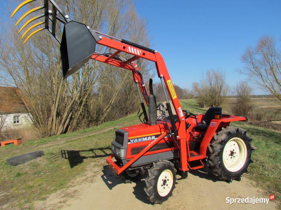 Yanmar F20D 20 4x4 minitraktorek z nowym turem Yanmar