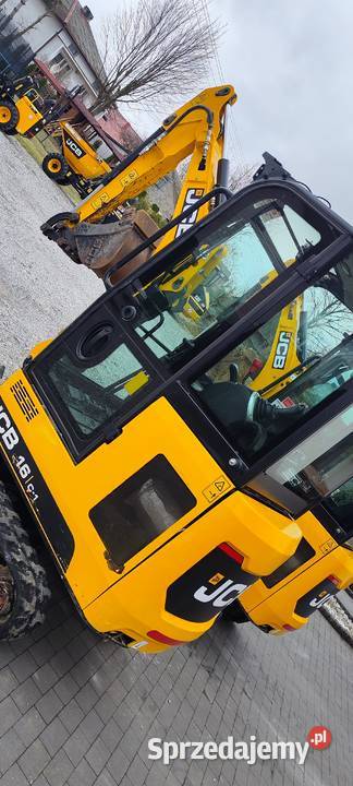 JCB 16 C ful najbogatsza mini koparka Bieliny