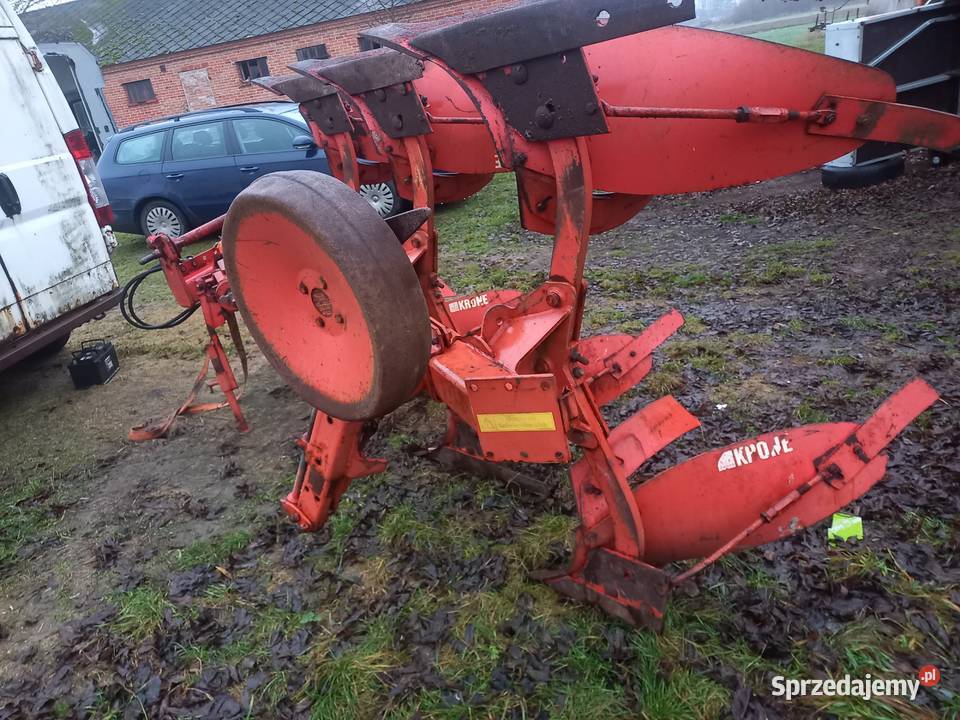 Pługi 3 skibowe krone mustang120 Pozostałe lubelskie Czeberaki