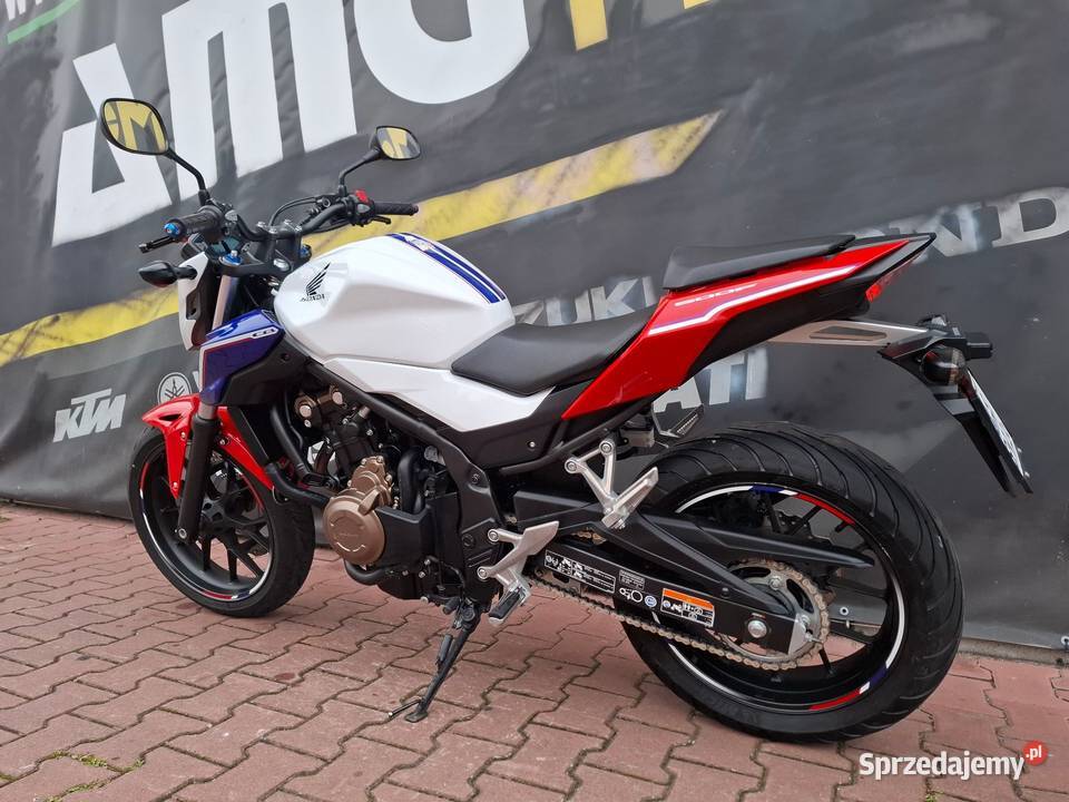 Honda CB 500F Gwarancja Raty 2017 czterosuwowy mazowieckie