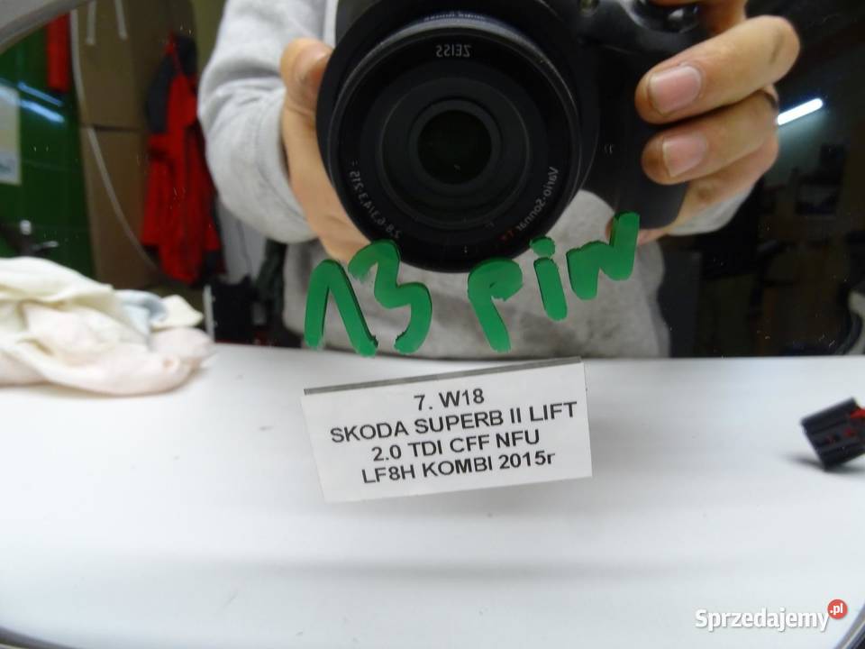 LUSTERKO LEWE LEWY PRZÓD PRZEDNIE SKODA SUPERB Lusterka zewnętrzne