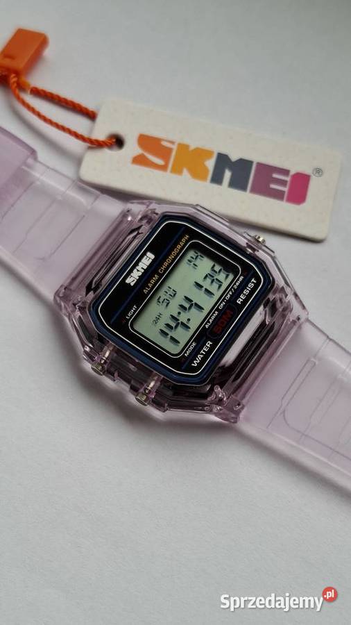 Nowy zegarek przezroczysty marki SKMEI 2056
