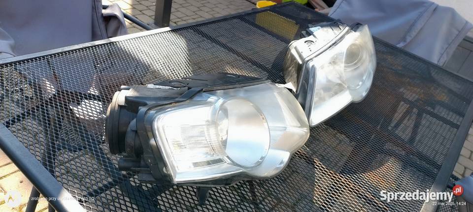 Lampy reflektory przód VW Passat B6 oryginał Lubin sprzedam