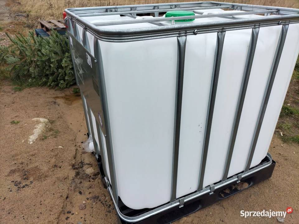 Zbiornik 1000l na deszczówkę budowę działkę Pozostałe Ostrzeszów sprzedam