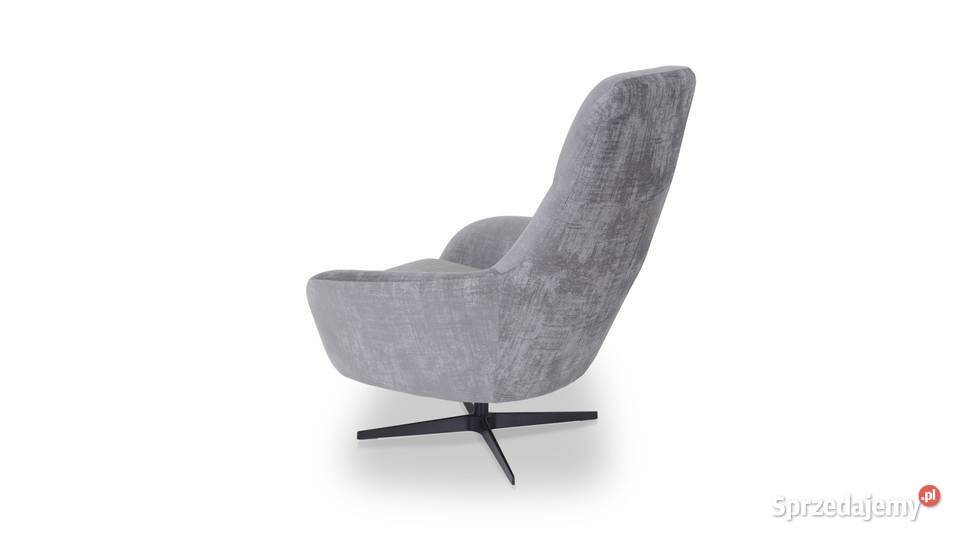 Fotel Salsa II na czarnej obrotowej podstawie sprzedam