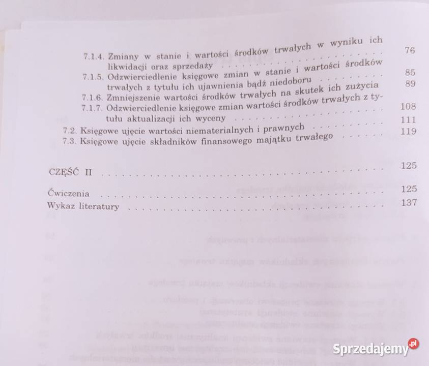 EWIDENCJA RZECZOWYCH I FINANSOWYCH ZKołaczyk ISBN 8386835540