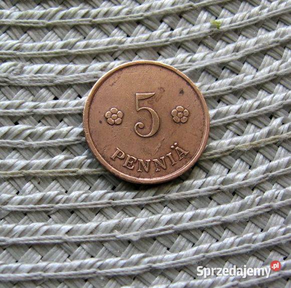 Finlandia 5 Pennia 1930r Kalisz sprzedam