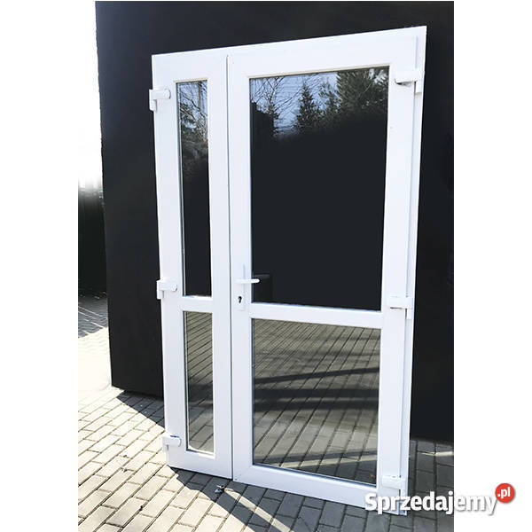 Ciepłe drzwi PCV 140x210 wzmacniane Inowrocław