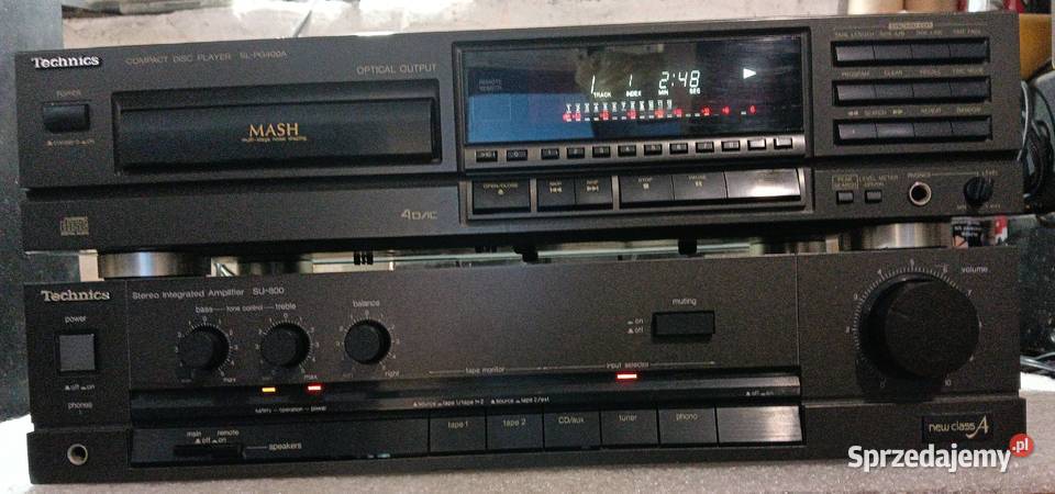 Wzmacniacz Technics SU800 mocny i sprawny