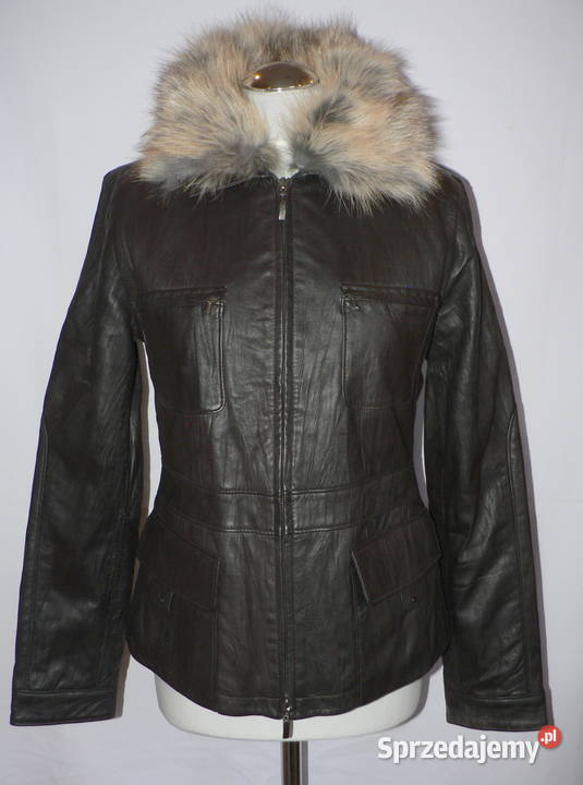 BELFEoryginalna włoska skórzana kurtka 3638