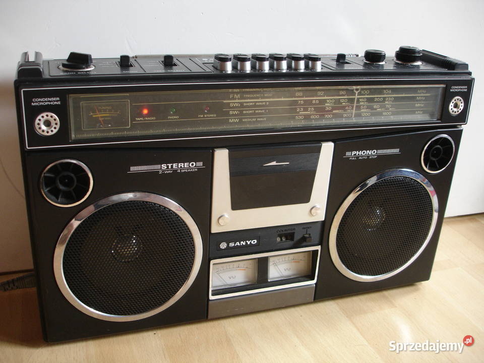 Radiomagnetofon SANYO M4500KE Zielona Góra sprzedam