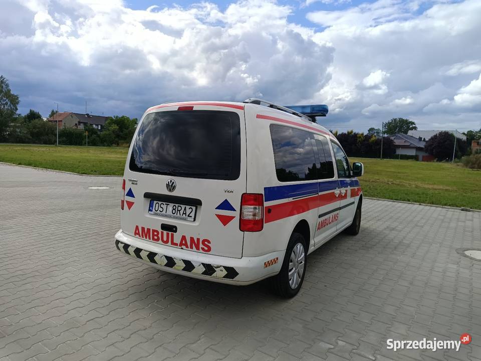 VW Caddy Ambulans Kamper sprowadzony Zawadzkie sprzedam