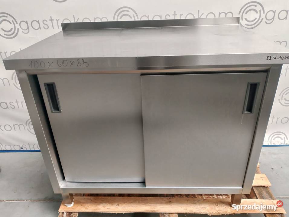 Stół z drzwiami suwanymi 100x60x85 Biznes i Przemysł Wrocław