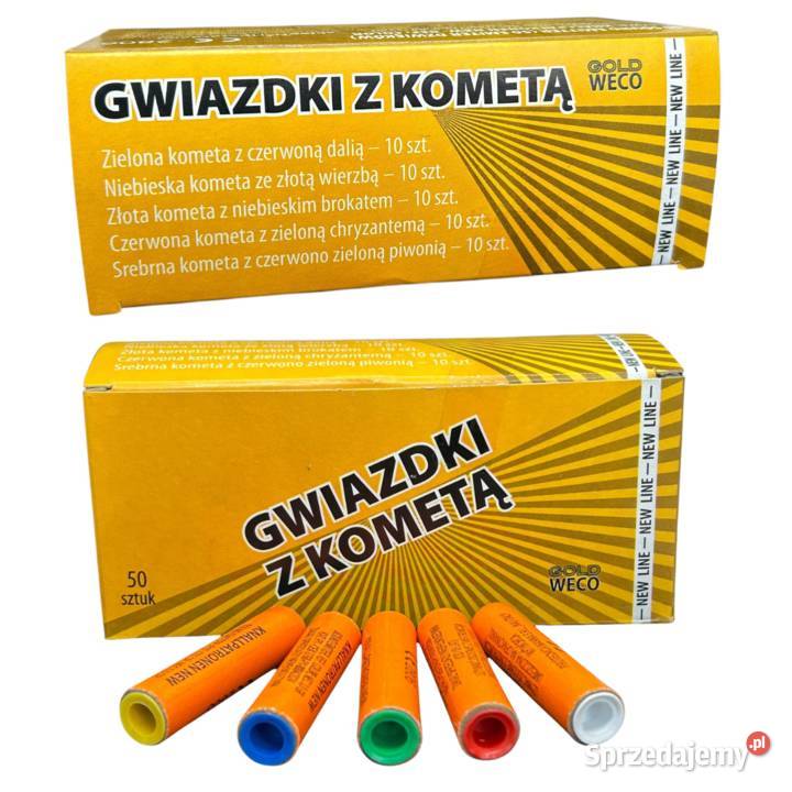 RACE PISTOLETOWE KOLOROWE GWIAZDKI Z KOMETĄ wielkopolskie Poznań