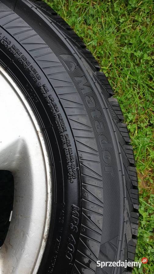 2 Alufelgi Fiat Ulsy kola z oponami R15 C zimowe Grybów