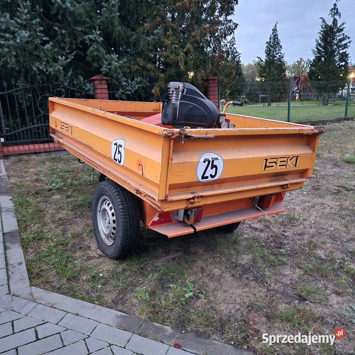 Przyczepka wywrotka do traktorkaORYGINAŁ ISEKI