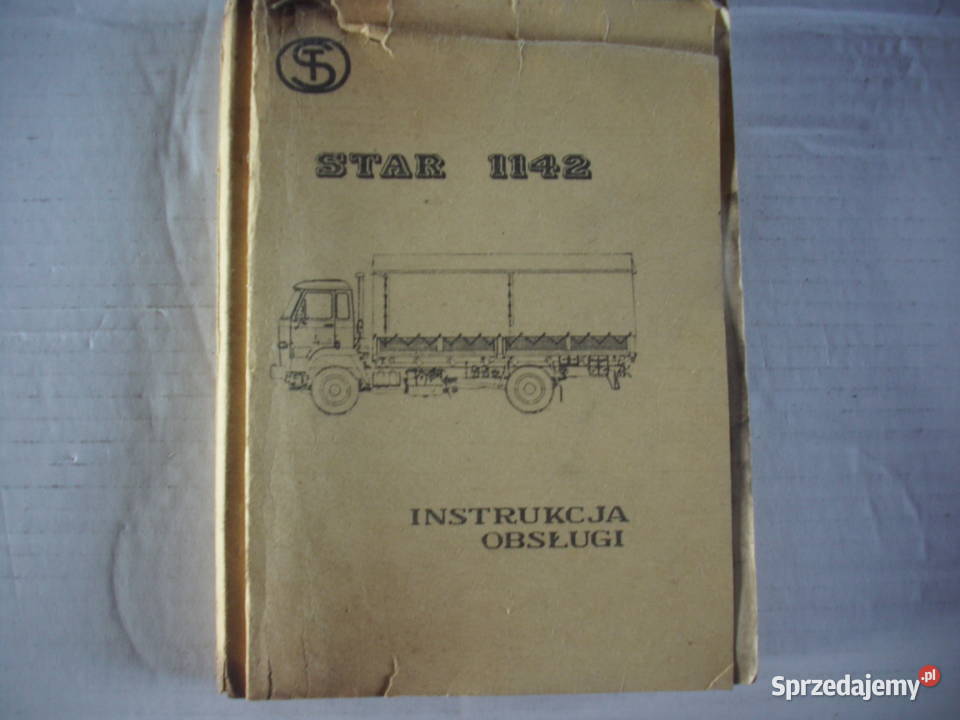 Instrukcja obsługi STAR 1142 wydanie z 1988 r