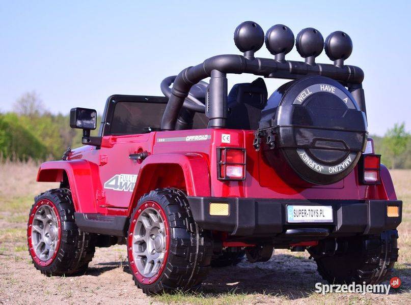 MEGA JEEP FULLTIME NAPĘD 4X4 1X12V WOLNY START Toruń