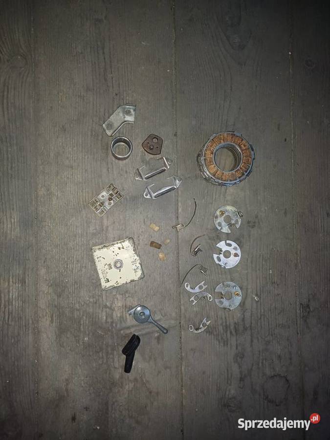 Pozostałości z silnika i motocykla wsk 175 Świdnica Polska