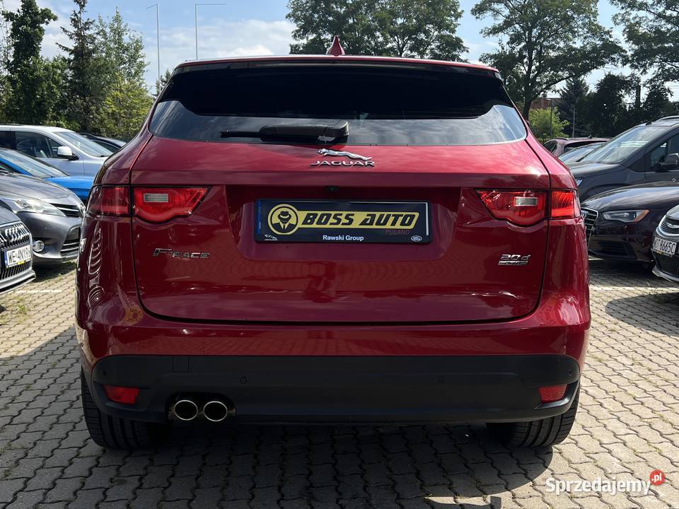 Jaguar FPace 2017 asystent pasa ruchu Warszawa
