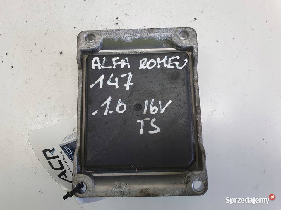 Alfa Romeo 147 16 16V TS STEROWNIK SILNIKA osobowe lubelskie Rudka