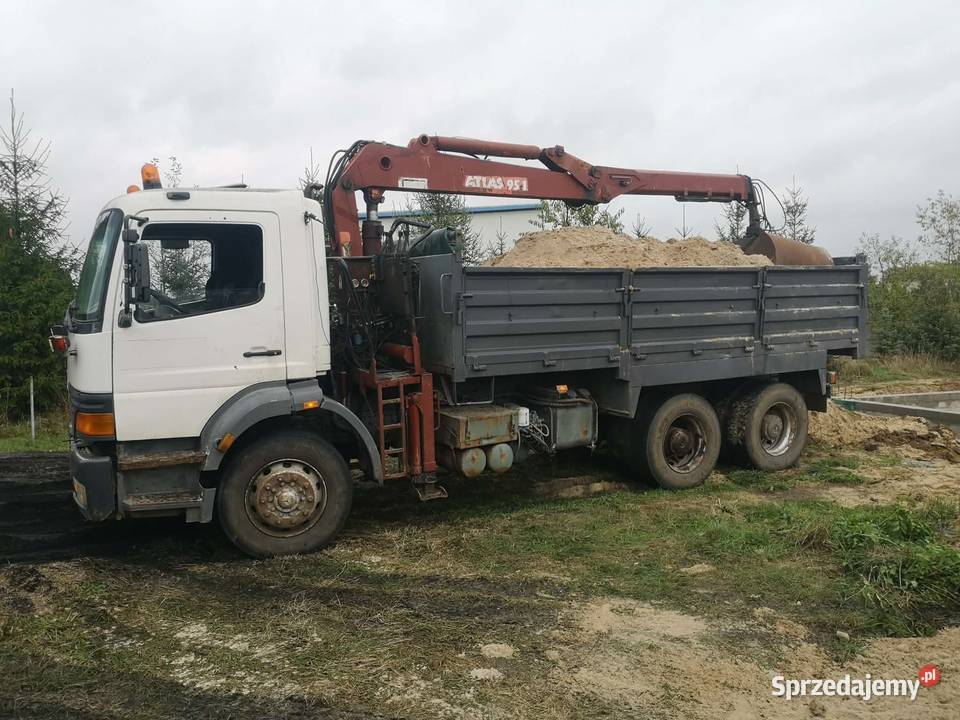 Mercedes ATEGO 2628 HDS Wywrotka 6x4 Całowanie